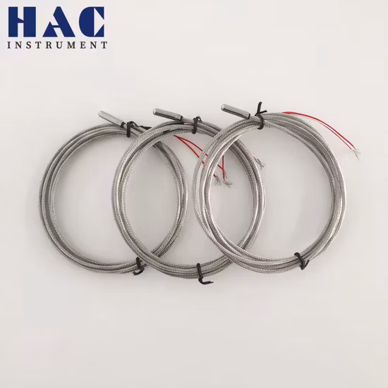 PT100 Rtd Sensor with Stainless Steel Straight Sheath