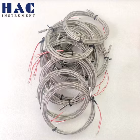 PT100 Rtd Sensor with Stainless Steel Straight Sheath