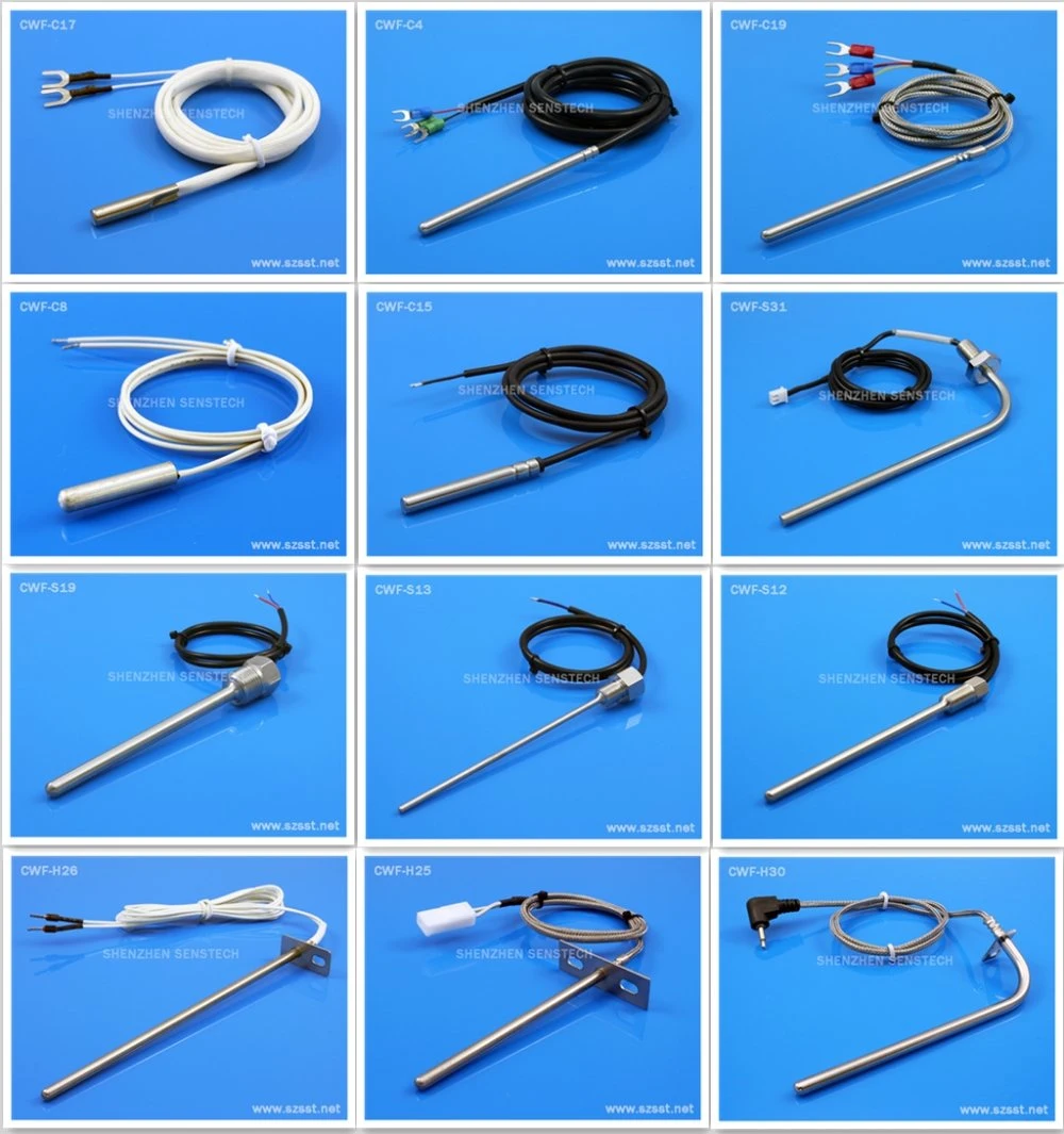 High Temperature Stainless Steel Rtd PT1000 Temperature Sensor Probe