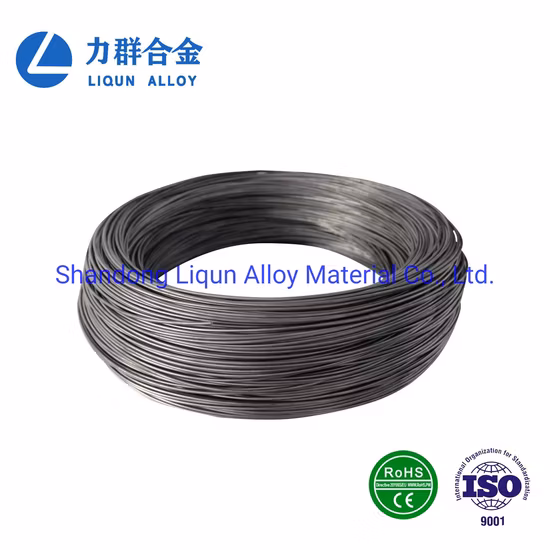 Fabricante de tamanho diferente de alta precisão fio de liga desencapada de termopar cromel-alumel para cabo isolado elétrico/fio de cobre/cabo hdmi