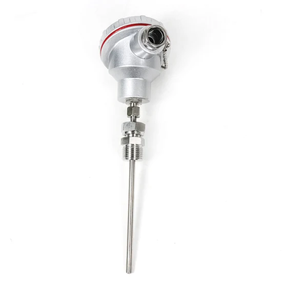 Sonda de Sensor de Temperatura RTD PT100 1/2 NPT Rosca Termopar