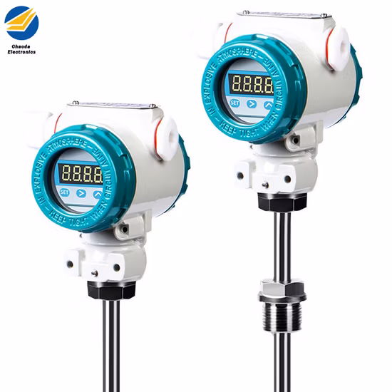 Tanques de óleo Sensor de temperatura Transmissor de temperatura Saída analógica 4 20mA