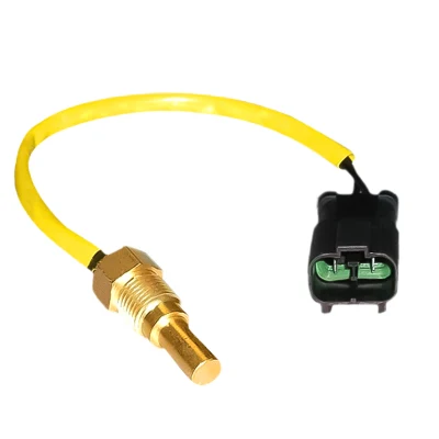 Acessórios de escavadeira para Caterpillar Cat E320c Sensor de temperatura da água Sensor de temperatura da água com fio